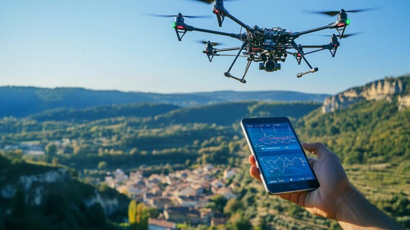 Découvrez l&rsquo;application iOS incontournable pour les pilotes de drones en France